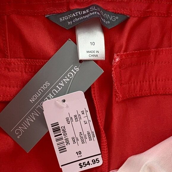 Christopher & Banks sz 10 Capri Signature Slimming Pull on Modern Fit New NWT - Picture 6 of 9